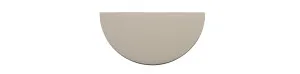Osaka Half Moon Drawer Pull - Satin Nickel by Iver, a Cabinet Hardware for sale on Style Sourcebook
