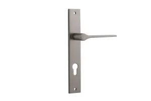 Como Lever - Rectangular - Satin Nickel - entrance by Iver, a Door Hardware for sale on Style Sourcebook
