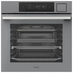 Haier 60cm 600 Series Built-In Pyrolytic Oven with Steam Assist Plus Grey HWO60S16TPG5 by Haier, a Ovens for sale on Style Sourcebook