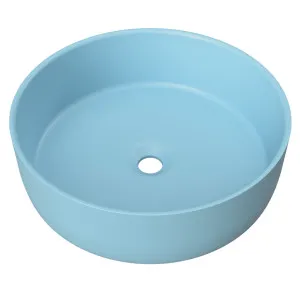 Allure Basin 360mm Blue Matt by Timberline, a Basins for sale on Style Sourcebook