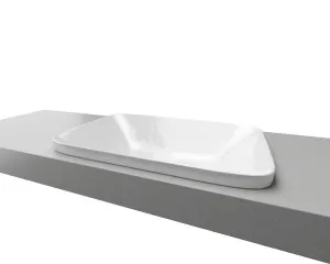 George Basin 600mm White Gloss by Timberline, a Basins for sale on Style Sourcebook