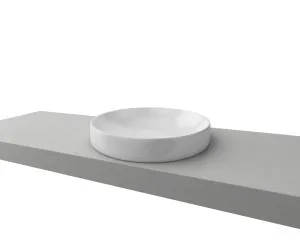 Radius Basin 400mm White Gloss by Timberline, a Basins for sale on Style Sourcebook