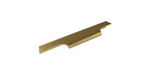 Wave 200mm Brushed Gold Handle by Timberline, a Cabinet Hardware for sale on Style Sourcebook