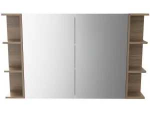 Boston Shaving Cabinet 1200mm Double Door Gold Collection by Timberline, a Shaving Cabinets for sale on Style Sourcebook