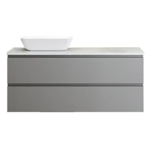 Billie Vanity 1200mm Left WG Basin SilkSurface AC Top Wall hung by Timberline, a Vanities for sale on Style Sourcebook