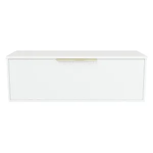 Elwood Vanity 1200mm Centre WG Basin SilkSurface AC Top Wall hung by Timberline, a Vanities for sale on Style Sourcebook