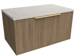 Elwood Vanity 750mm Centre WG Basin SilkSurface AC Top Wall hung by Timberline, a Vanities for sale on Style Sourcebook