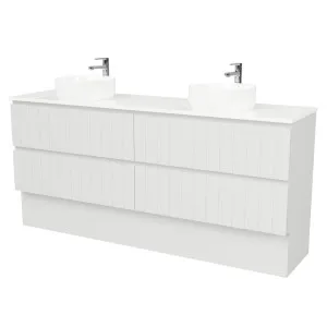 Henley Vanity 1800mm Double WG Basins SilkSurface AC Top Floor standing by Timberline, a Vanities for sale on Style Sourcebook