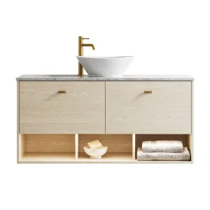 Kansas Vanity 1200mm Centre WG Basin SilkSurface AC Top Wall hung by Timberline, a Vanities for sale on Style Sourcebook