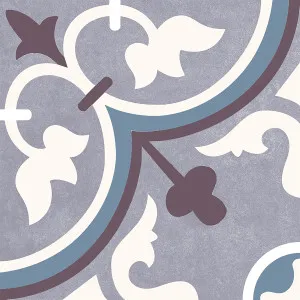 Majorca Antique Grey Matt Tile by Beaumont Tiles, a Patterned Tiles for sale on Style Sourcebook