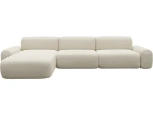 Beckett Alpine Mist Chaise Sofa - 3 Seater by James Lane, a Sofas for sale on Style Sourcebook