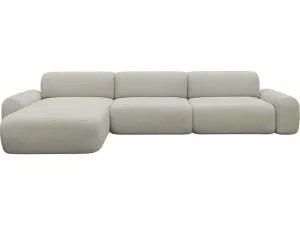 Beckett California Ivory Chaise Sofa - 3 Seater by James Lane, a Sofas for sale on Style Sourcebook