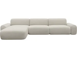 Beckett Toorak Pearl Chaise Sofa - 3 Seater by James Lane, a Sofas for sale on Style Sourcebook