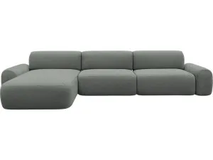 Beckett Tribute Storm Chaise Sofa - 3 Seater by James Lane, a Sofas for sale on Style Sourcebook