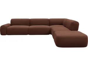 Beckett Muse Rust Modular Sofa - 6 Piece by James Lane, a Sofas for sale on Style Sourcebook