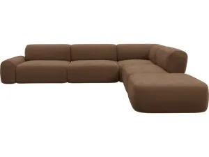Beckett Tribute Chestnut Modular Sofa - 6 Piece by James Lane, a Sofas for sale on Style Sourcebook