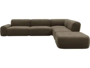 Beckett Tribute Walnut Modular Sofa - 6 Piece by James Lane, a Sofas for sale on Style Sourcebook