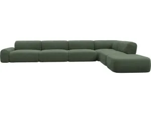 Beckett Tribute Dark Jade Modular Sofa - 7 Piece by James Lane, a Sofas for sale on Style Sourcebook