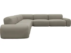 Beckett Plaza Natural Modular Corner Sofa - 7 Piece by James Lane, a Sofas for sale on Style Sourcebook