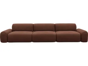Beckett Muse Rust Modular Sofa - 3 Seater by James Lane, a Sofas for sale on Style Sourcebook