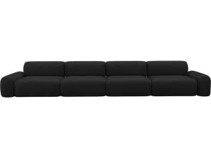 Beckett California Charcoal Modular Sofa - 4 Seater by James Lane, a Sofas for sale on Style Sourcebook