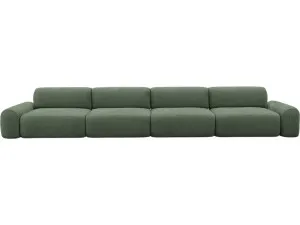Beckett Tribute Dark Jade Modular Sofa - 4 Seater by James Lane, a Sofas for sale on Style Sourcebook