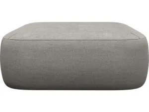 Beckett Isla Soft Grey Sofa Module Ottoman by James Lane, a Ottomans for sale on Style Sourcebook
