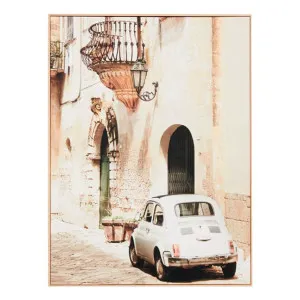 European Adventure Box Framed Canvas in 42 x 62cm by OZ Design, a Painted Canvases for sale on Style Sourcebook