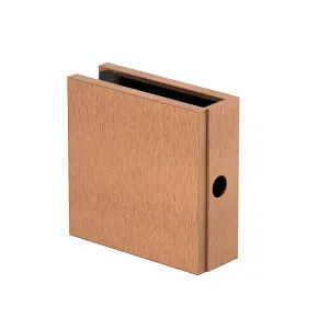 Boston Wall to Glass Bracket with Concealed Fixing Brushed Rose Gold by Estelle, a Bathroom Fixtures for sale on Style Sourcebook