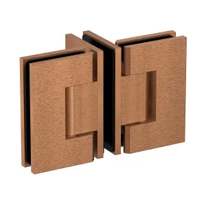 Boston Door to Panel 90 Degree Hinge Brushed Rose Gold by Estelle, a Bathroom Fixtures for sale on Style Sourcebook