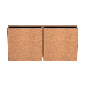 Boston Glass to Glass 180 Degree Bracket Brushed Rose Gold by Estelle, a Bathroom Fixtures for sale on Style Sourcebook