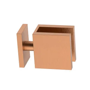 Boston 90 Degree Glass to Glass Clamp Brushed Rose Gold by Estelle, a Bathroom Fixtures for sale on Style Sourcebook