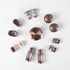 Bellé Wall to Wall Frameless Shower Sliding System Left Hand Fixed - Brushed Rose Gold by Estelle, a Shower Screens & Enclosures for sale on Style Sourcebook