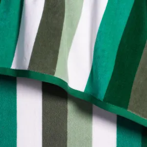 Sorrentina Beach Towel - Velour, Green - Canningvale by Canningvale_Sorrentina, a Sheets for sale on Style Sourcebook