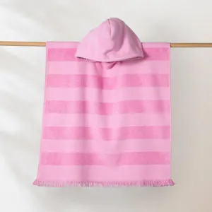 Child's Hooded Beach Towel - 100% Cotton, Pink - Canningvale by Canningvale, a Outdoor Accessories for sale on Style Sourcebook