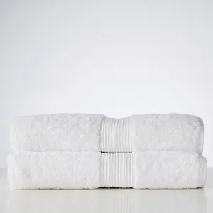 Egyptian Royale Bath Sheet Twin Pack - Egyptian Cotton, Nero Grey - Canningvale by Canningvale_Egyptian Royale, a Towels & Washcloths for sale on Style Sourcebook