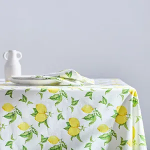 Cucina Tablecloth - 100% Cotton, 150 x 320cm, White - Canningvale by Canningvale_Cucina, a Table Cloths & Runners for sale on Style Sourcebook