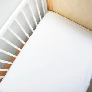 Vintage Cot Fitted Sheet - Softwash Cotton, Cot, White - Canningvale by Canningvale, a Sheets for sale on Style Sourcebook