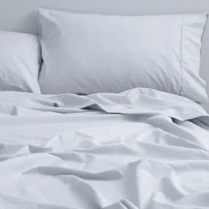 Vintage Sheet Set - Softwash Cotton, Double, White - Canningvale by Canningvale, a Sheets for sale on Style Sourcebook