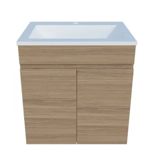 Bargo Vanity 600mm Centre Bowl Regal Top Wall hung, Prime Oak by Timberline, a Vanities for sale on Style Sourcebook