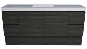 Carlo Vanity 1800mm Centre Bowl 70mm Grand Top Floor standing, Bottega Oak by Timberline, a Vanities for sale on Style Sourcebook