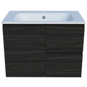 Carlo Vanity 750mm Centre Bowl Haven Top Wall Hung, Bottega Oak by Timberline, a Vanities for sale on Style Sourcebook