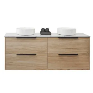 Grange Vanity 1500mm Double WG Basins SilkSurface AC Top Wall hung, Classic Oak by Timberline, a Vanities for sale on Style Sourcebook