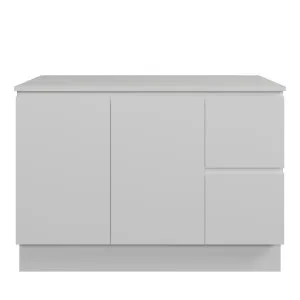 Nevada Vanity 1200mm Centre WG Basin SilkSurface AC Top Floor standing, White Satin by Timberline, a Vanities for sale on Style Sourcebook