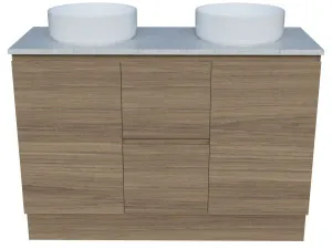 Nevada Vanity 1200mm Double WG Basins SilkSurface AC Top Floor standing, Prime Oak by Timberline, a Vanities for sale on Style Sourcebook