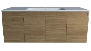 Rockford Vanity 1500mm Centre Bowl Haven Top Wall hung, Elegant Oak by Timberline, a Vanities for sale on Style Sourcebook