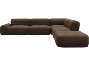 Beckett Muse Chocolate Modular Sofa - 6 Piece by James Lane, a Sofas for sale on Style Sourcebook