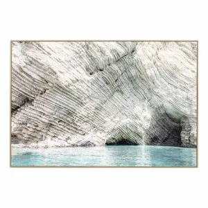 White Cliff Box Framed Canvas in 122 x 82cm by OZ Design, a Painted Canvases for sale on Style Sourcebook