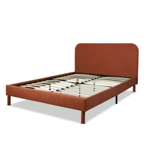 Melvin Queen Bed and Bamboo Queen Mattress Bundle - Clay - Mocka by Mocka., a Mattresses for sale on Style Sourcebook