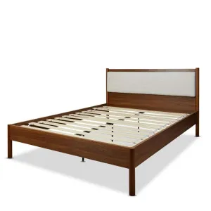 Blair Queen Bed Walnut and Bamboo Queen Mattress Bundle - Mocka by Mocka., a Mattresses for sale on Style Sourcebook